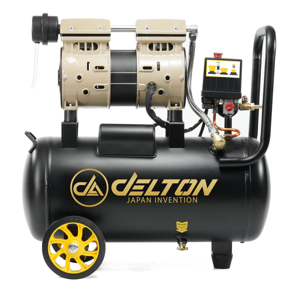 ปั๊มลม OIL FREE DELTON รุ่น FAC-30L 30 ลิตร 850 วัตต์ สีดำ_2